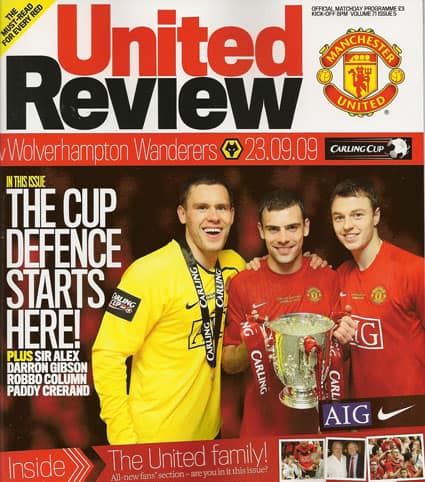 Manchester United FC v Wolverhampton Wanderers FC